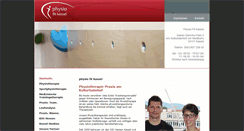 Desktop Screenshot of physio-fit-kassel.de